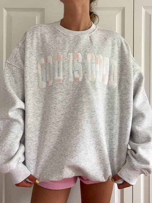 SunKissed God Is Good Crewneck