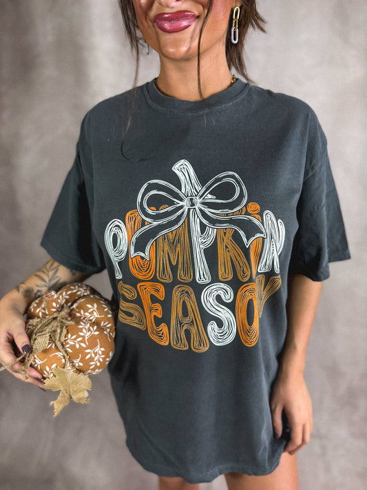 Comfort Color Fall Pumpkin Season Graphic Tee