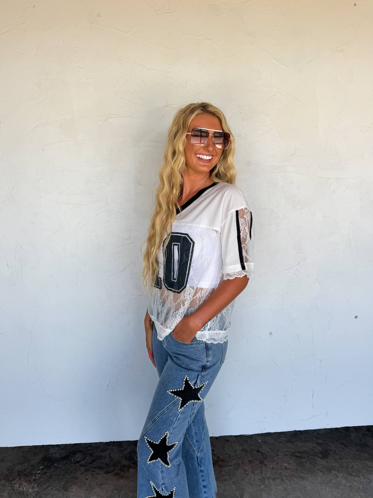Blakeley Star and Pearl Jeans