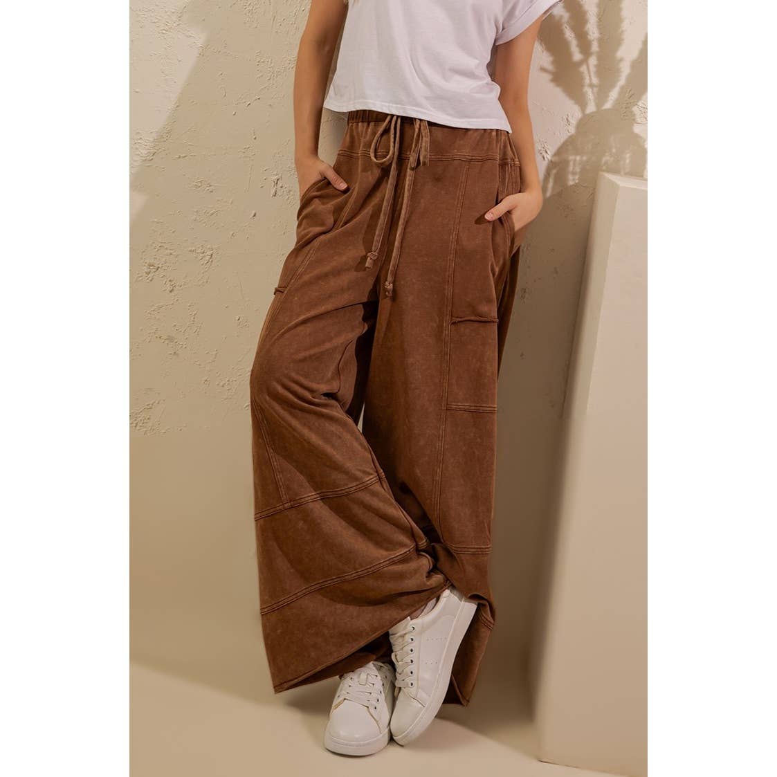 Sage & Fig Wide Leg Pants