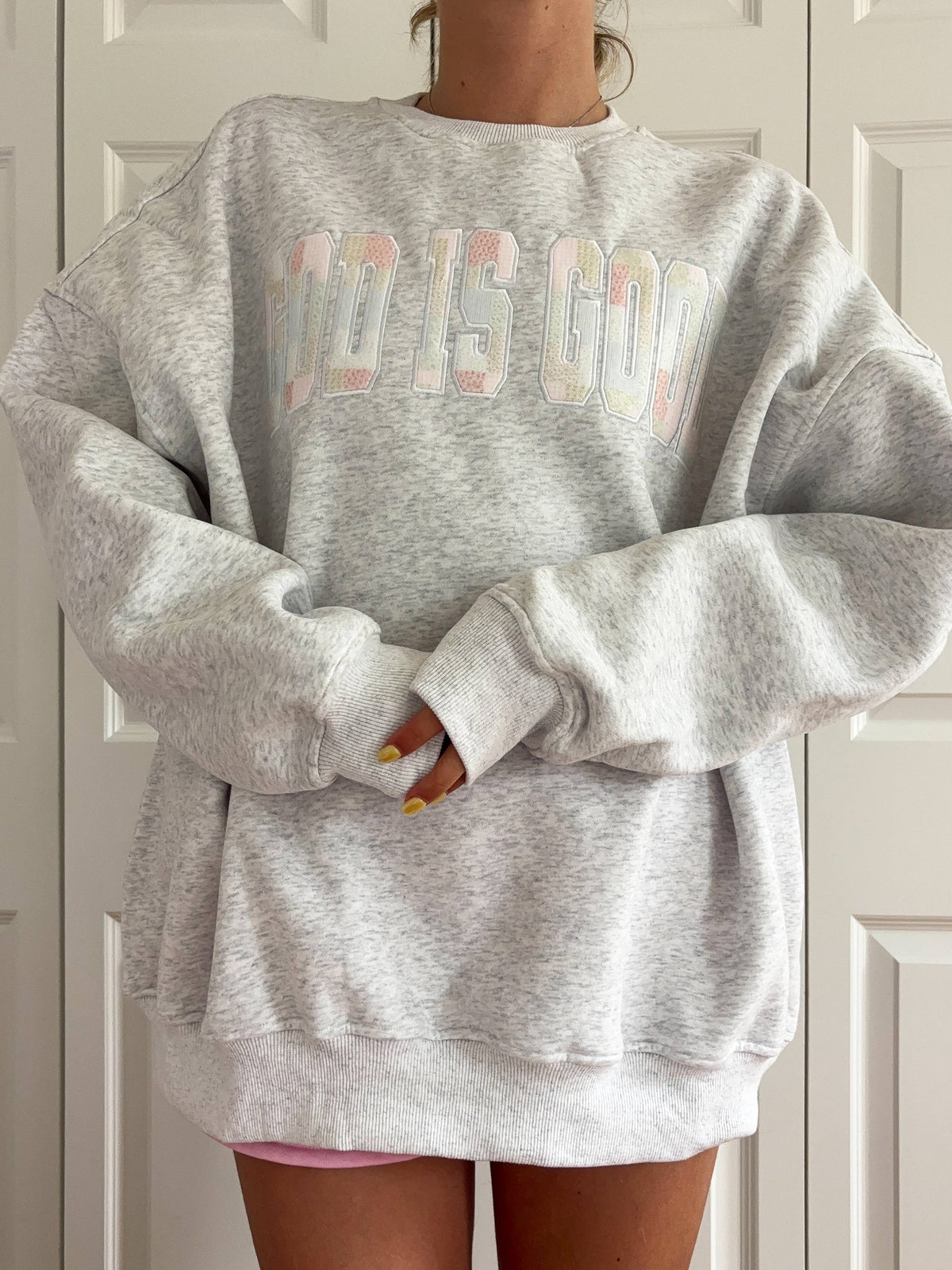 SunKissed God Is Good Crewneck
