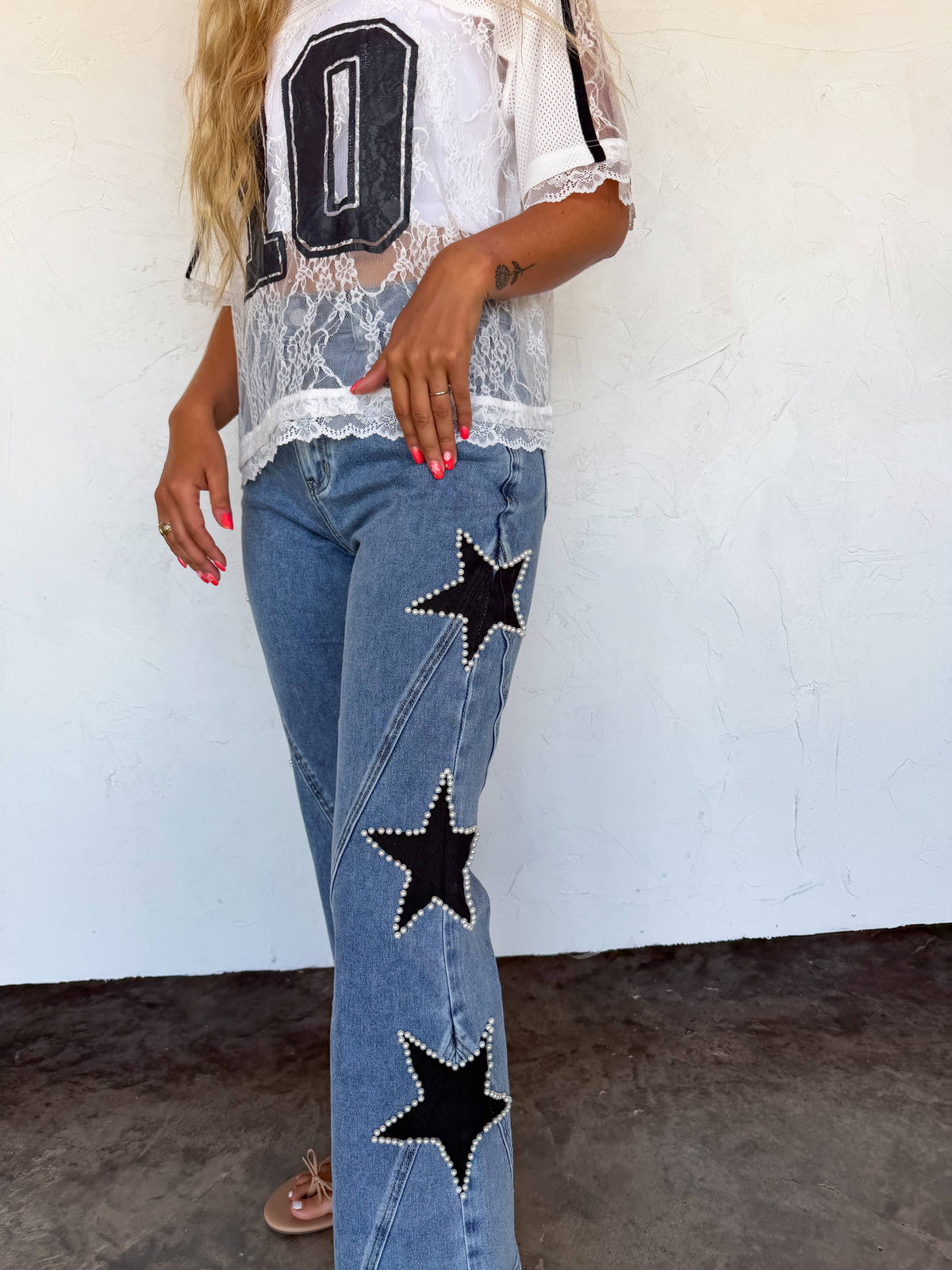 Blakeley Star and Pearl Jeans