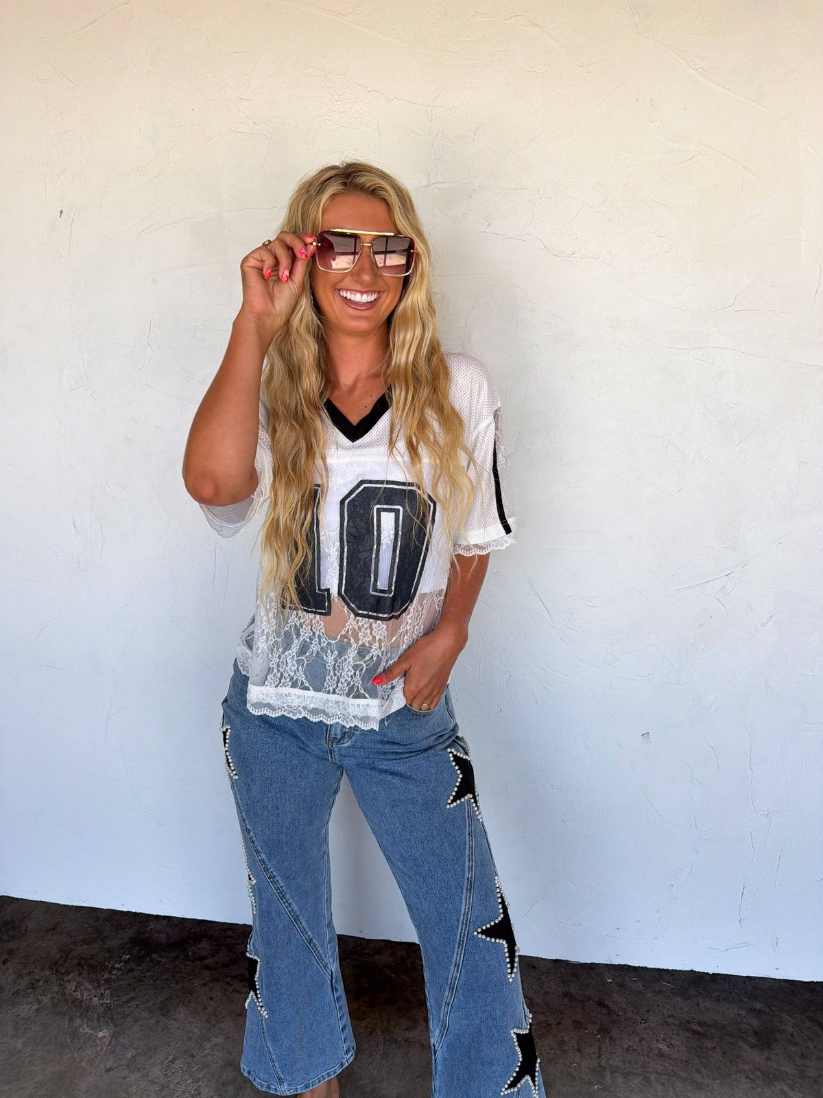 Blakeley Star and Pearl Jeans