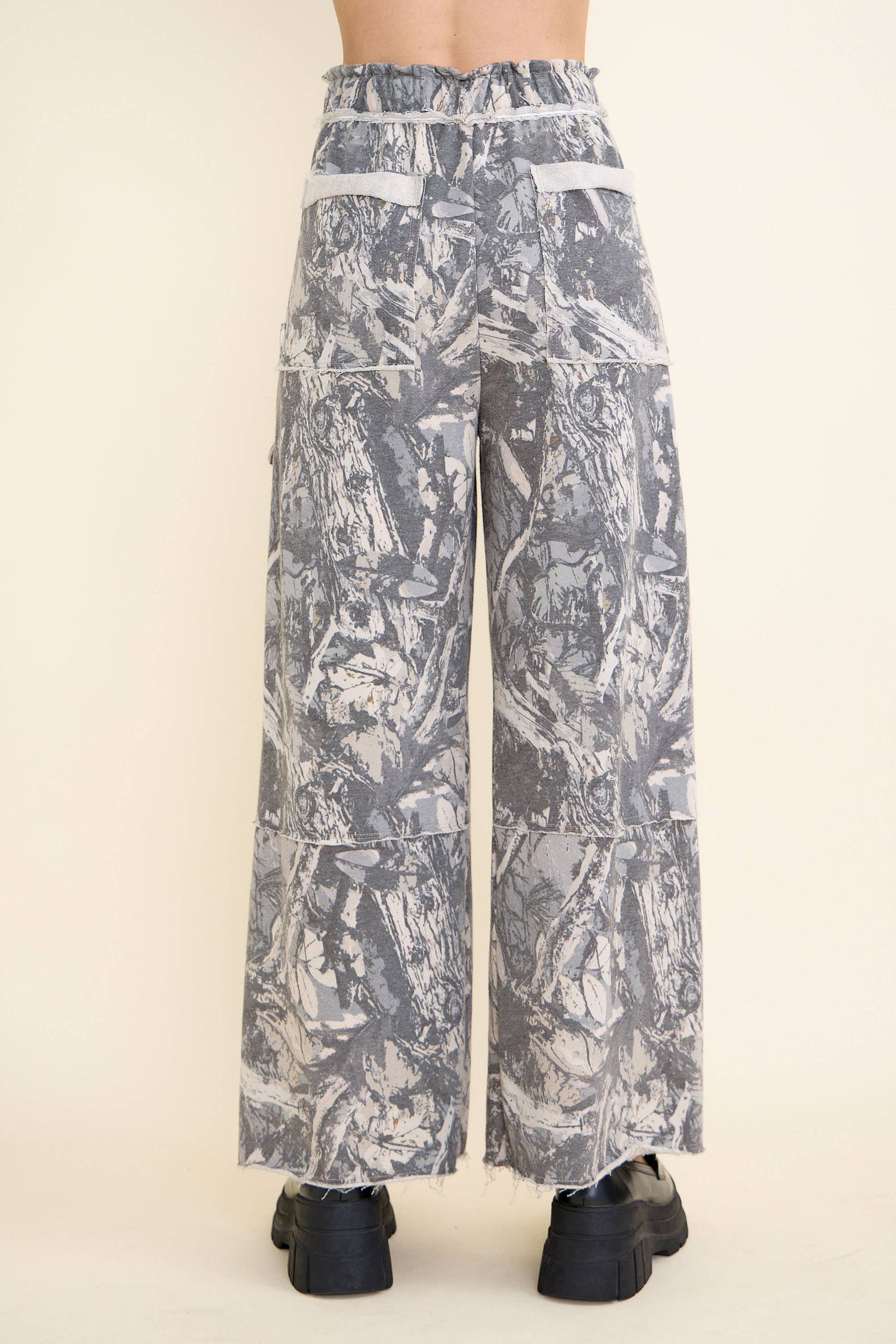 Washed Tree Camo Cargo Pants