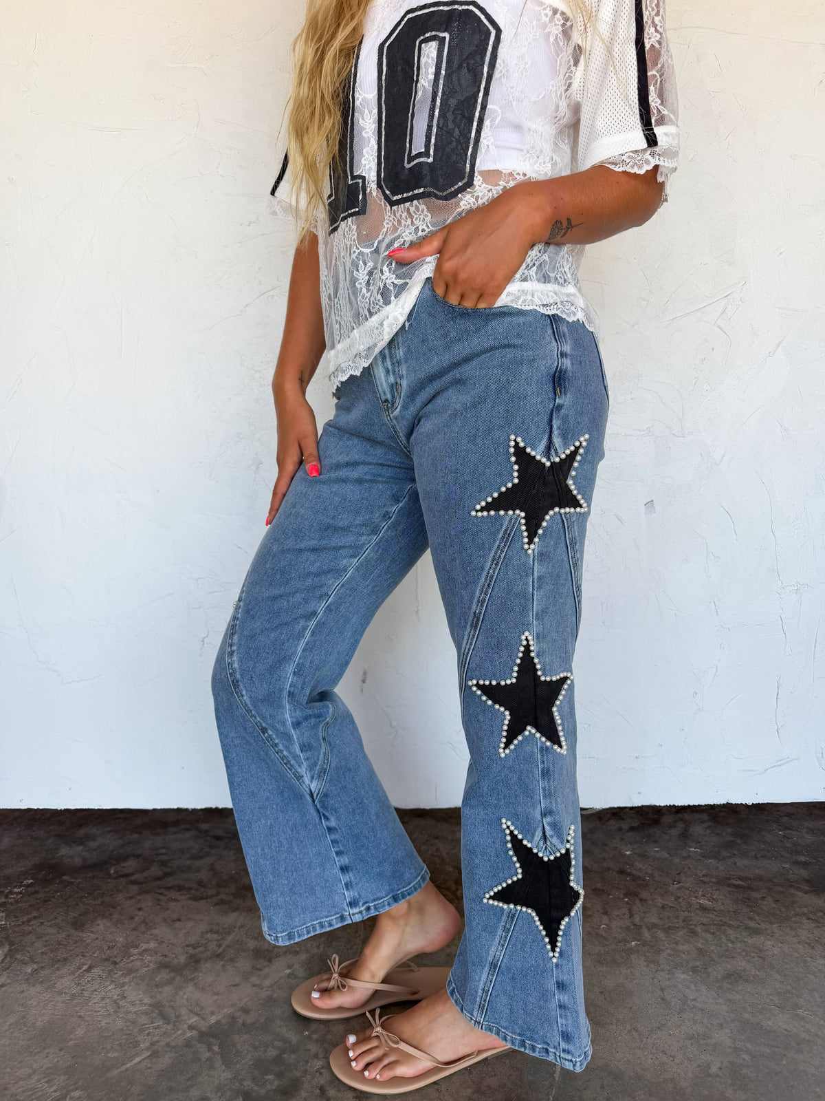 Blakeley Star and Pearl Jeans