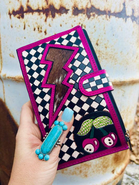 L3 Designs Tooled Leather Wallet