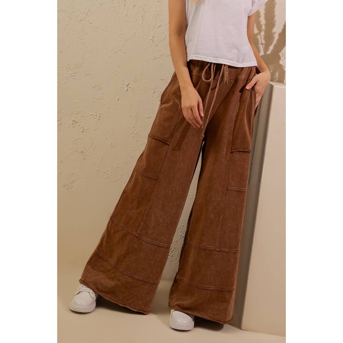 Sage & Fig Wide Leg Pants