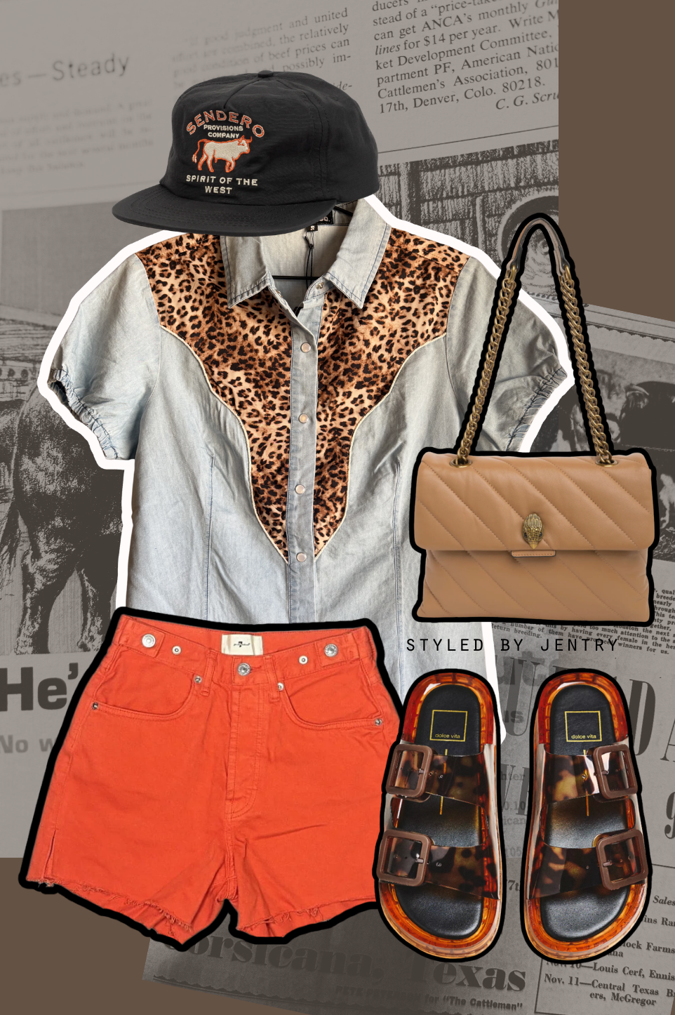 2Flyco RANCH KITTY TOP